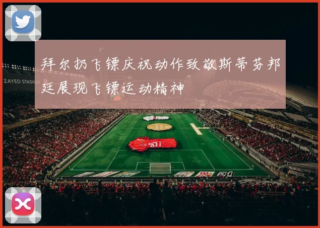 拜尔扔飞镖庆祝动作致敬斯蒂芬邦廷展现飞镖运动精神